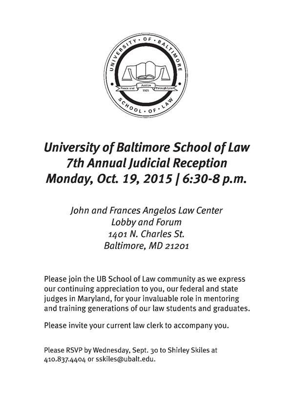 Panel Presentation and 7th Annual Judicial Reception